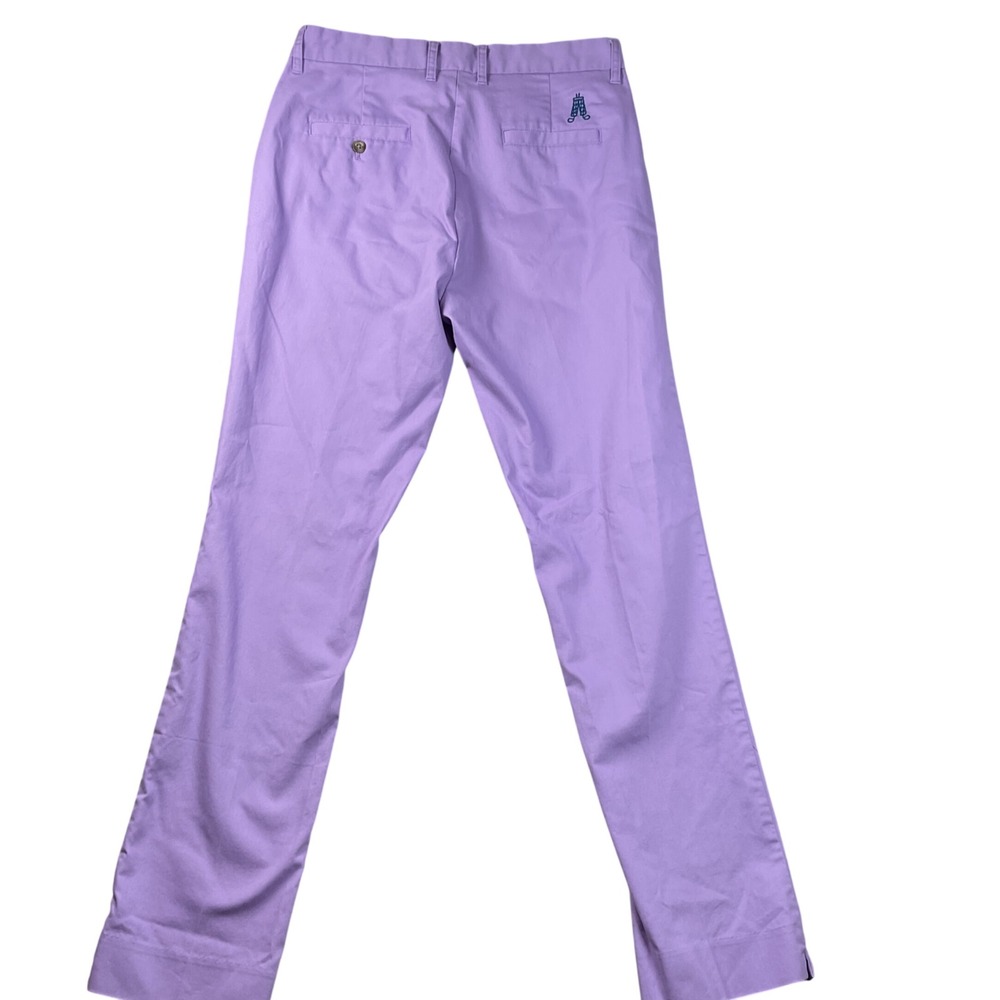 Royal & Awesome Golf Pants Mens 32x32 Purple Excellent Cotton Blend Chinos